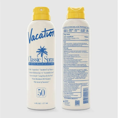 Vacation Classic Sunscreen Spray - SPF 50 - 6 fl oz